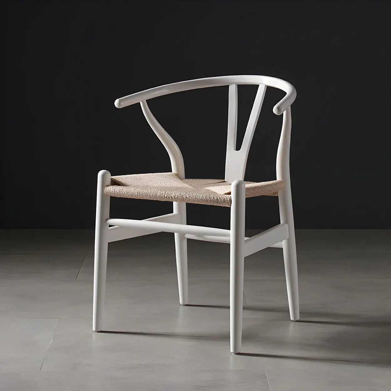 Beech Wood Wishbone Dining Chair