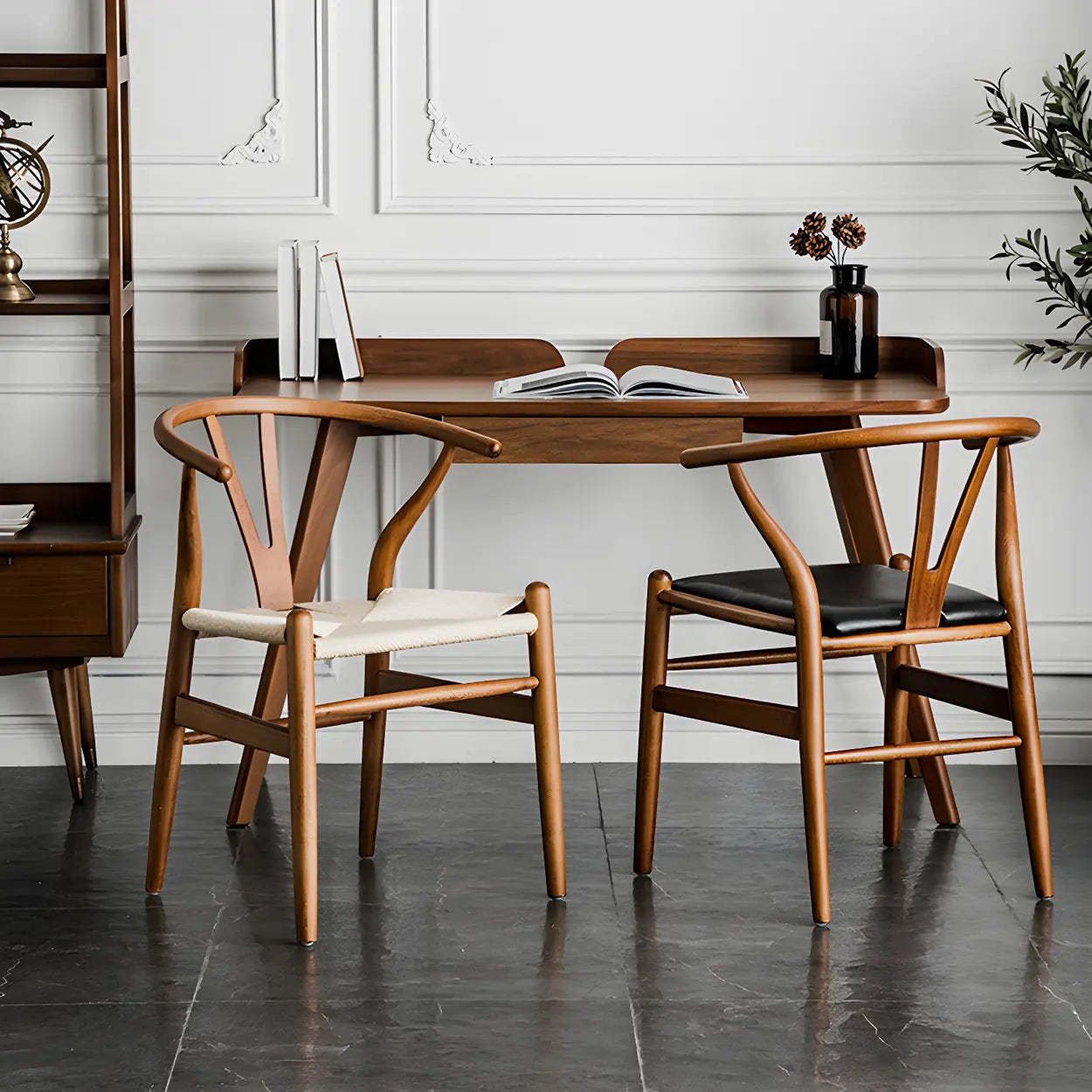 Beech Wood Wishbone Dining Chair — 1 Piece / Natural Finish
