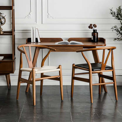 Beech Wood Wishbone Dining Chair — 1 Piece / Natural Finish