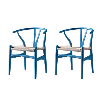 Beech Wood Wishbone Dining Chair