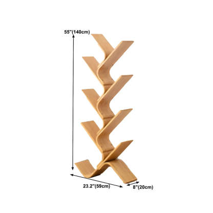 Bamboo Tree-Shape Etagere Bookcase