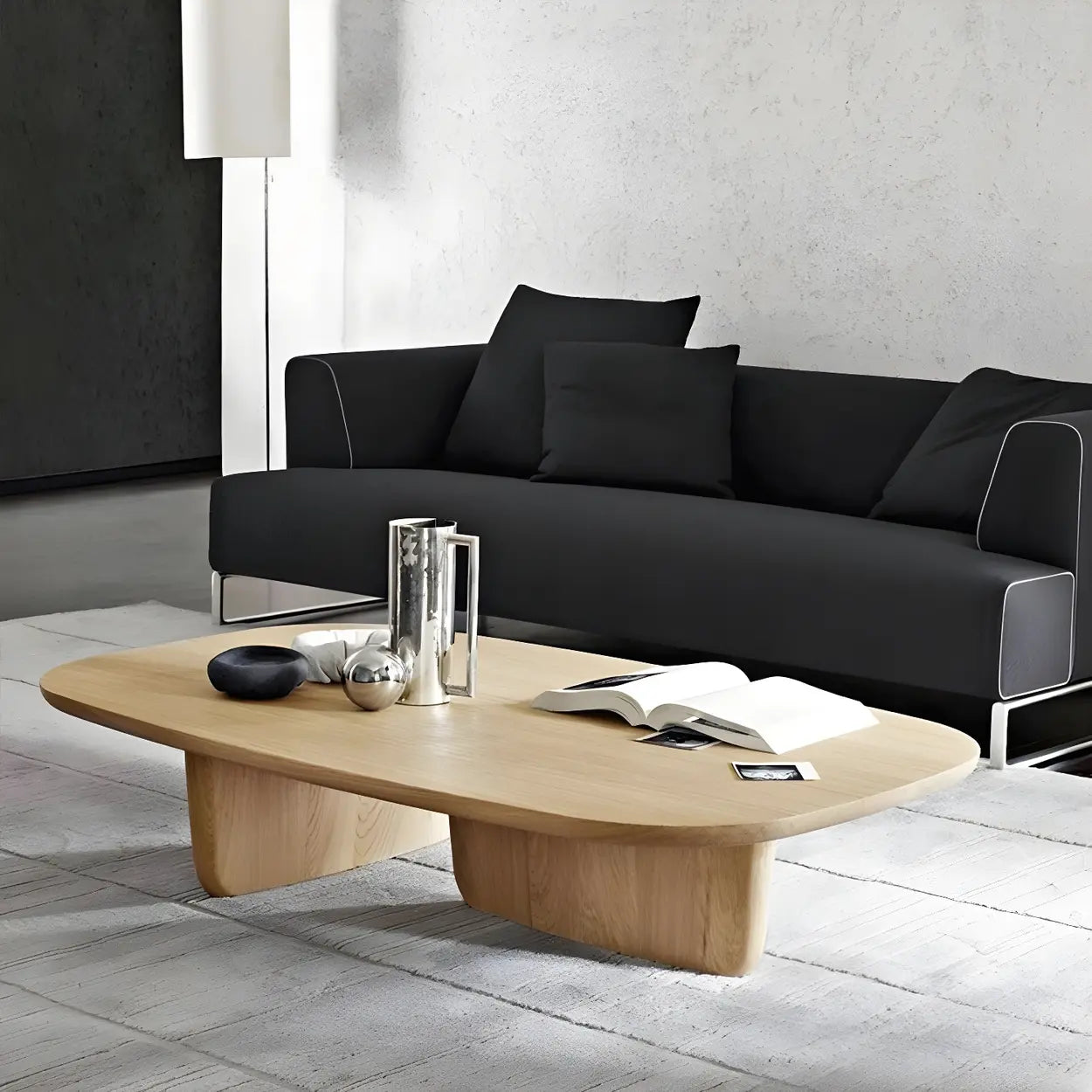 Natural Pine Rectangular Coffee Table