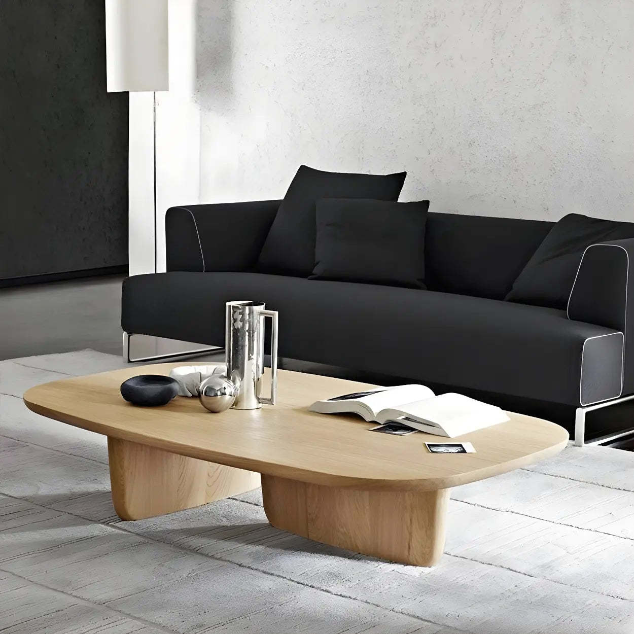 Natural Pine Rectangular Coffee Table