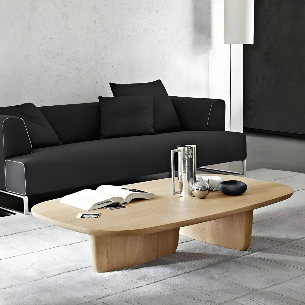 Natural Pine Rectangular Coffee Table