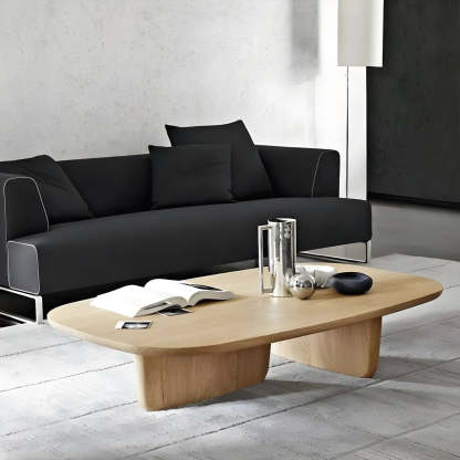 Natural Pine Rectangular Coffee Table