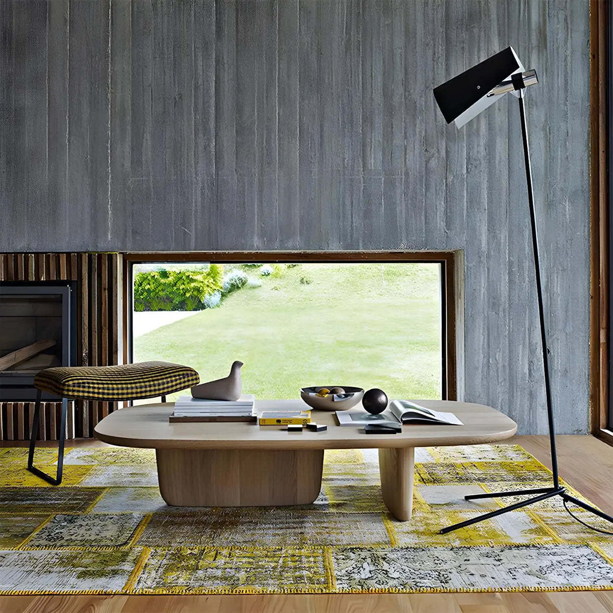 Natural Pine Rectangular Coffee Table