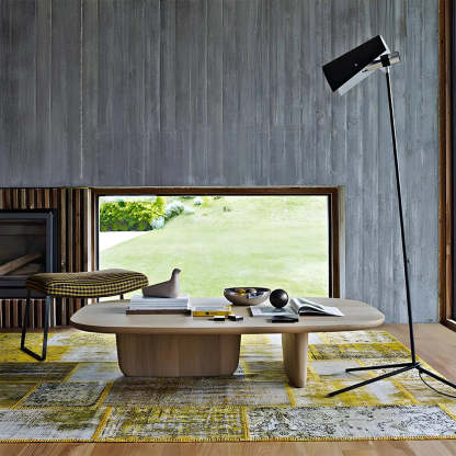 Natural Pine Rectangular Coffee Table