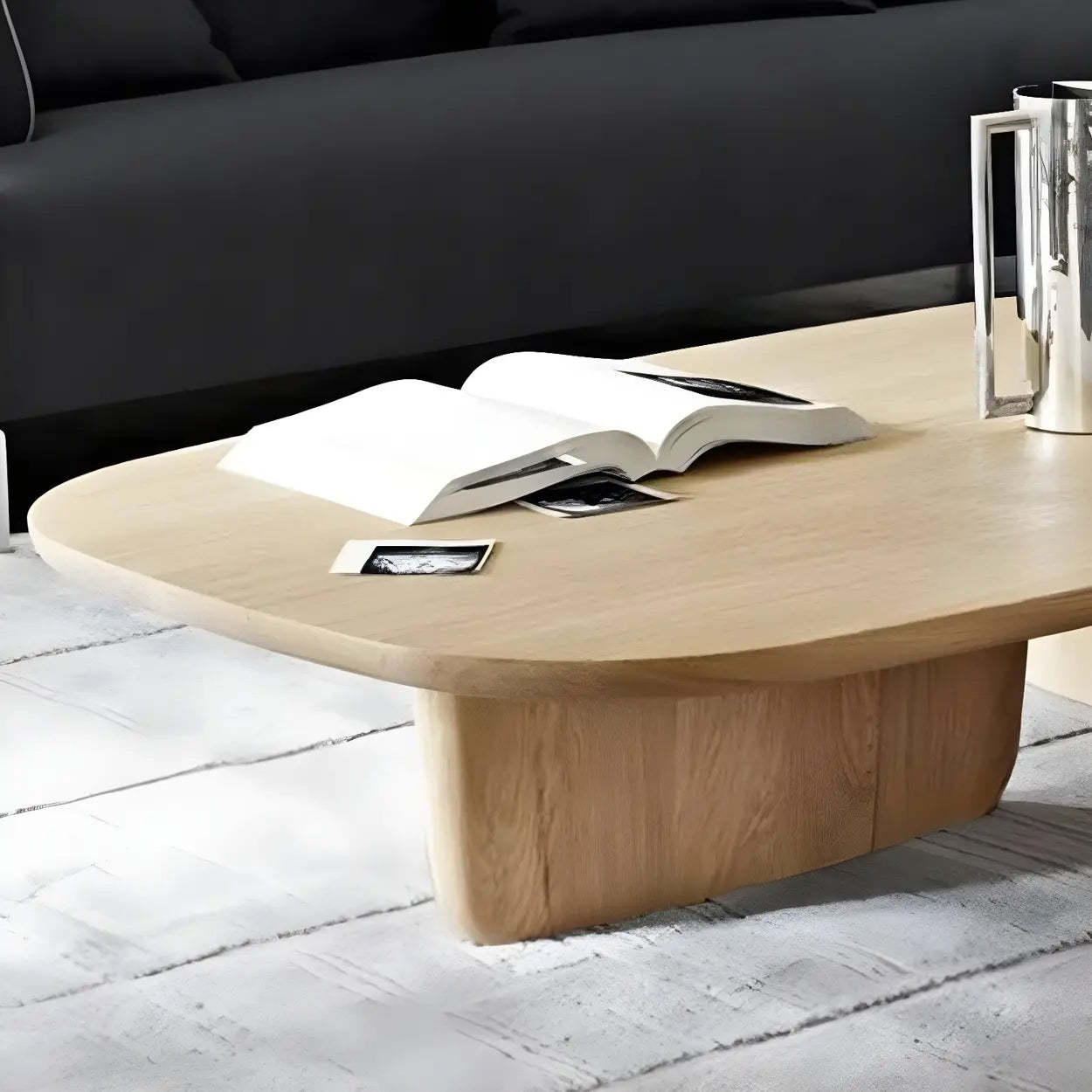 Natural Pine Rectangular Coffee Table