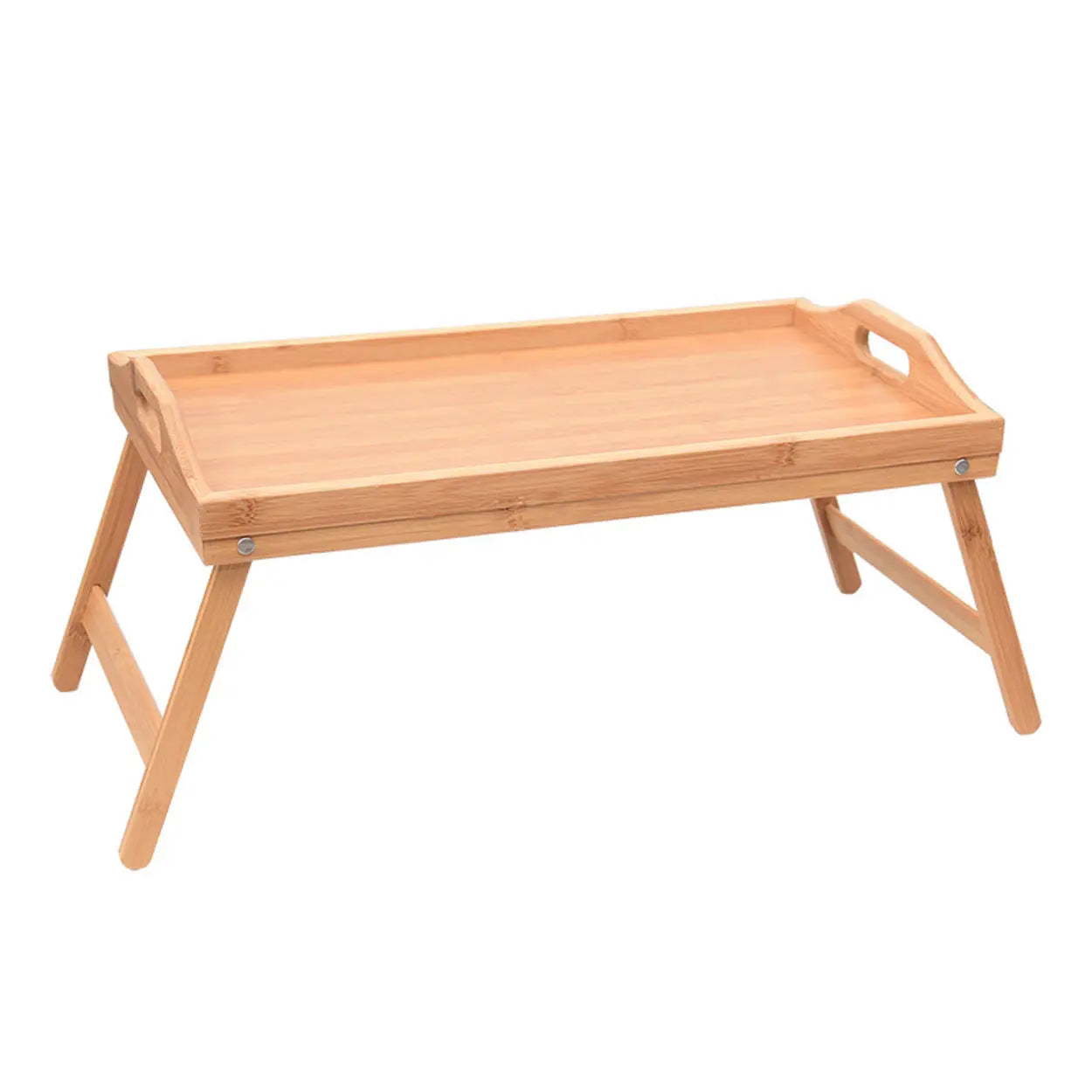 Natural Folding Bamboo Tray Desk