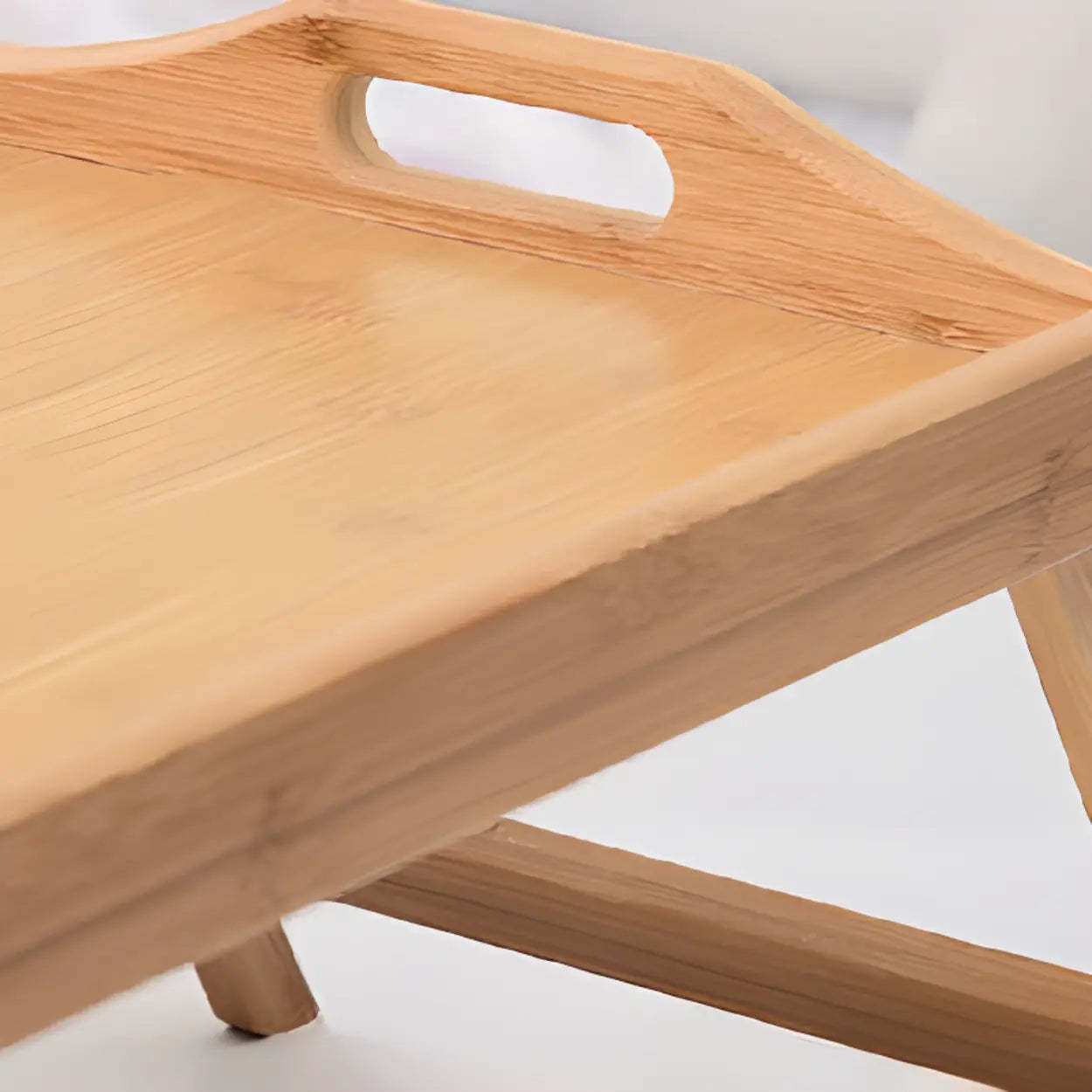 Natural Folding Bamboo Tray Desk