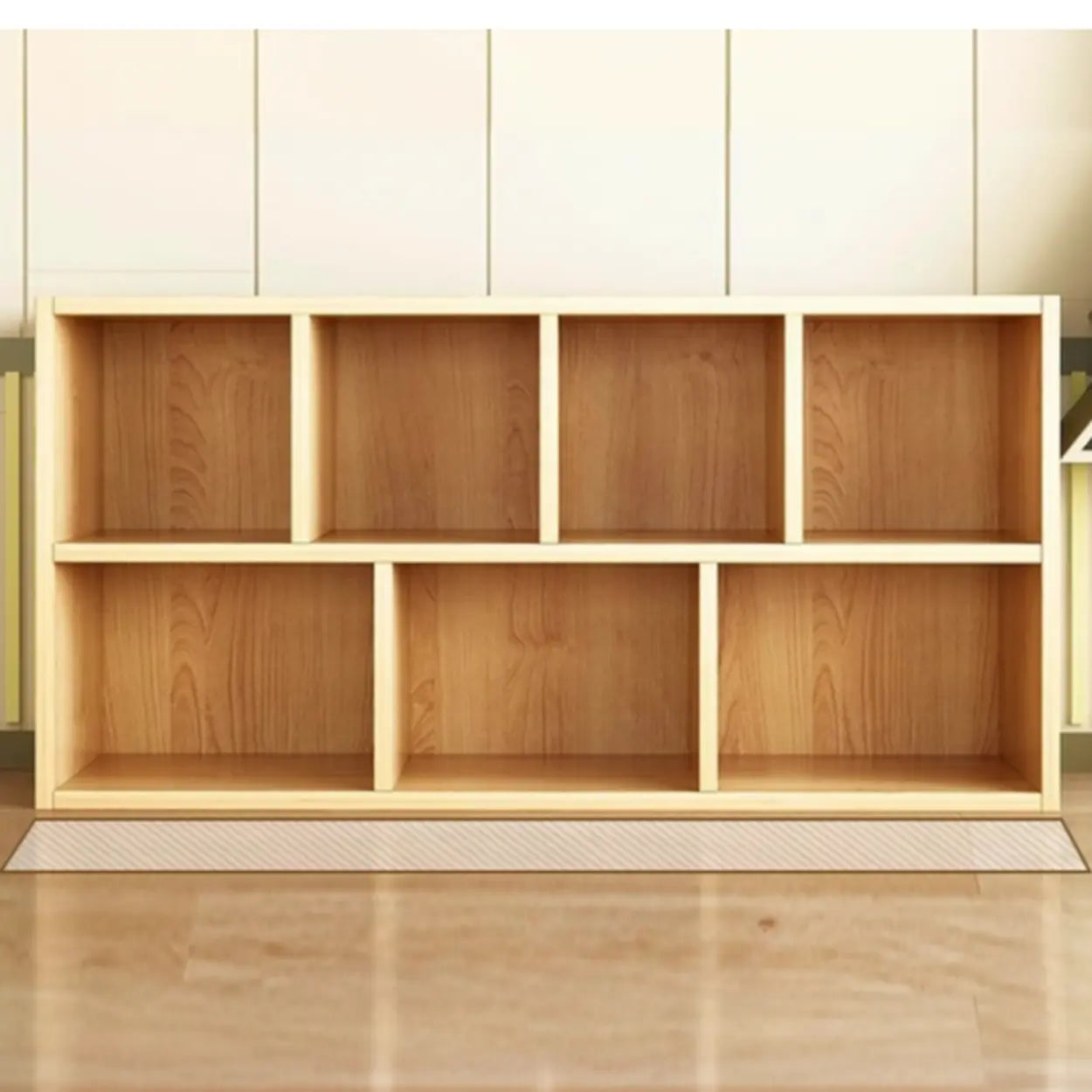 Natural Wood Cubitac Display Cabinet — Natural