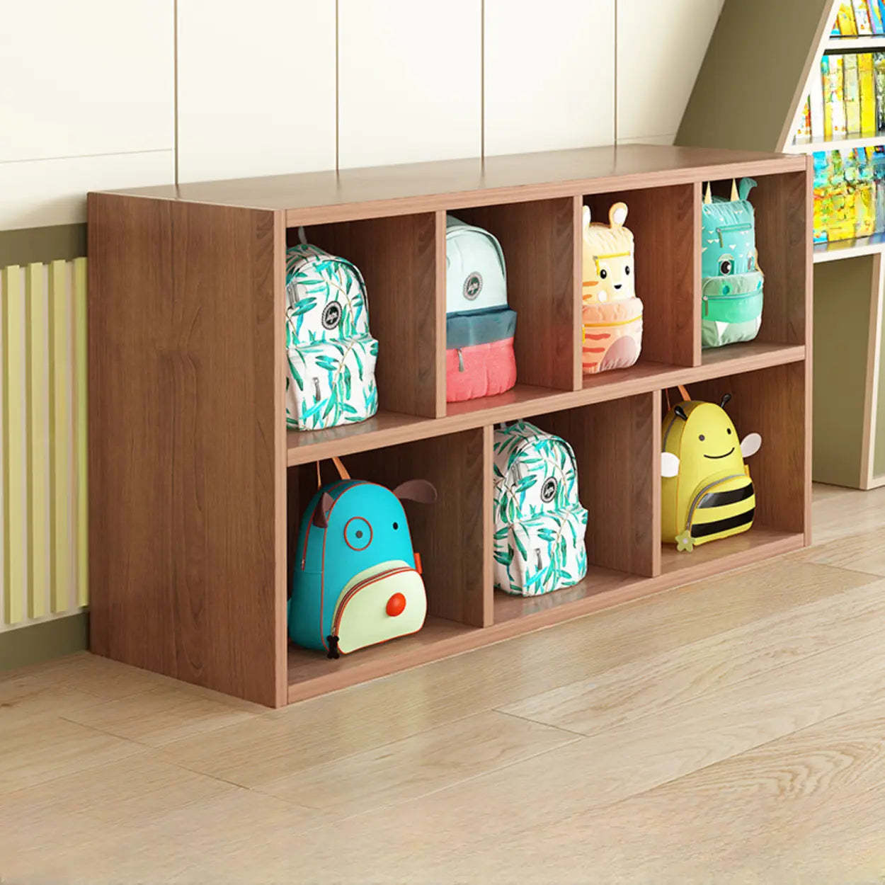 Natural Wood Cubitac Display Cabinet