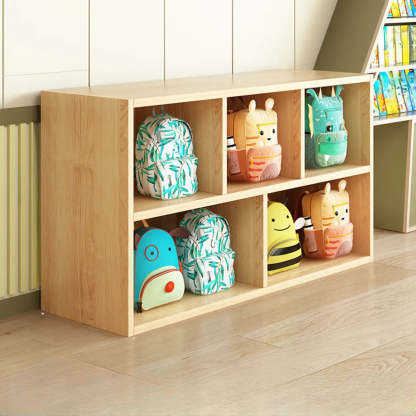 Natural Wood Cubitac Display Cabinet — Natural