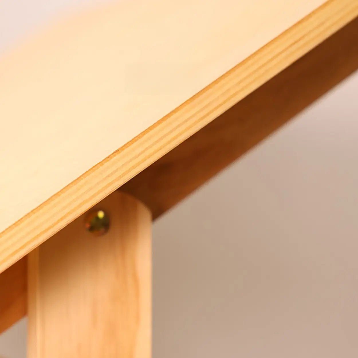 Natural Wood Foldable Adjustable Drafting Desk