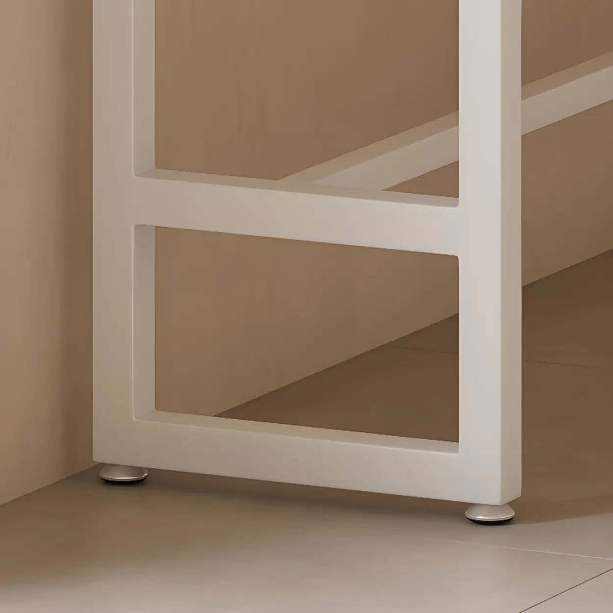 Natural Rectangular Wood Long Bar Table Metal Legs — Table Only