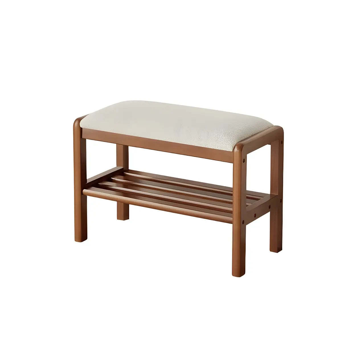Nordic shoe upholstered shoe benches in fabric