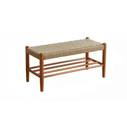 Modern storage shoe natural shoe benches