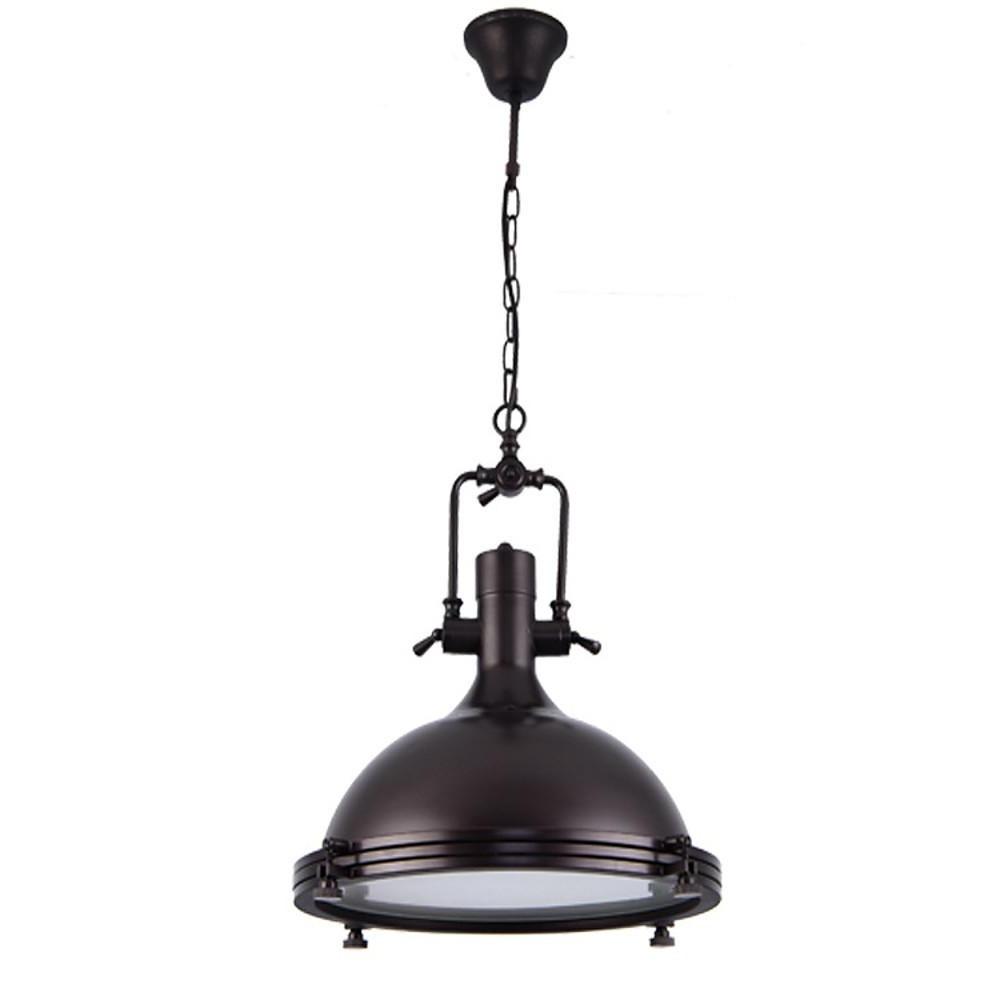 Vintage Metal Lantern Design LED Industrial Pendant Lights Chandeliers-Lighom