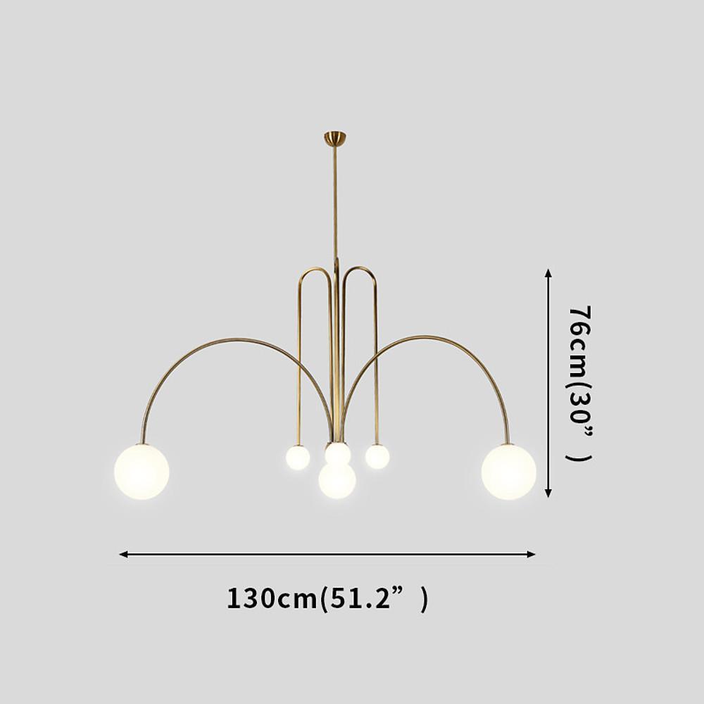 Industrial Modern Geometrical Dining Room Chandelier-Lighom