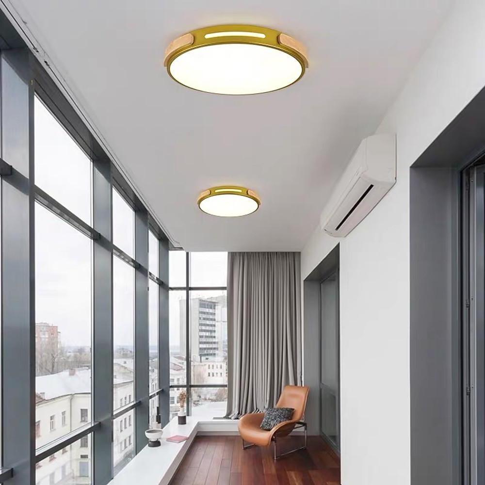 Minimalist Round LED Modern Flush Mount Ceiling Light
