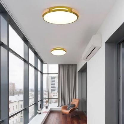 Minimalist Round LED Modern Flush Mount Ceiling Light