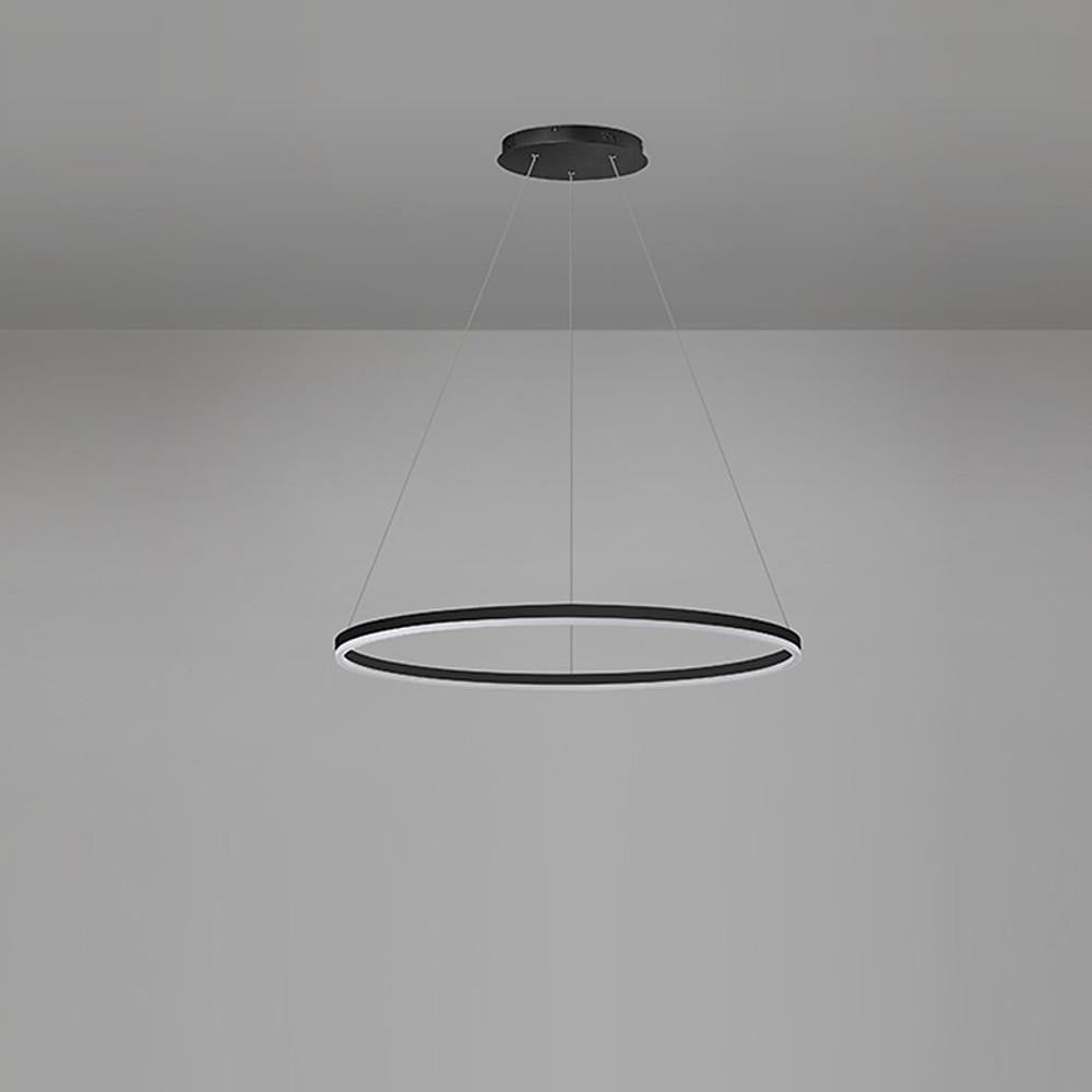 Circle LED Modern Chandelier Pendant Light Hanging Lamp Island Lights-Lighom