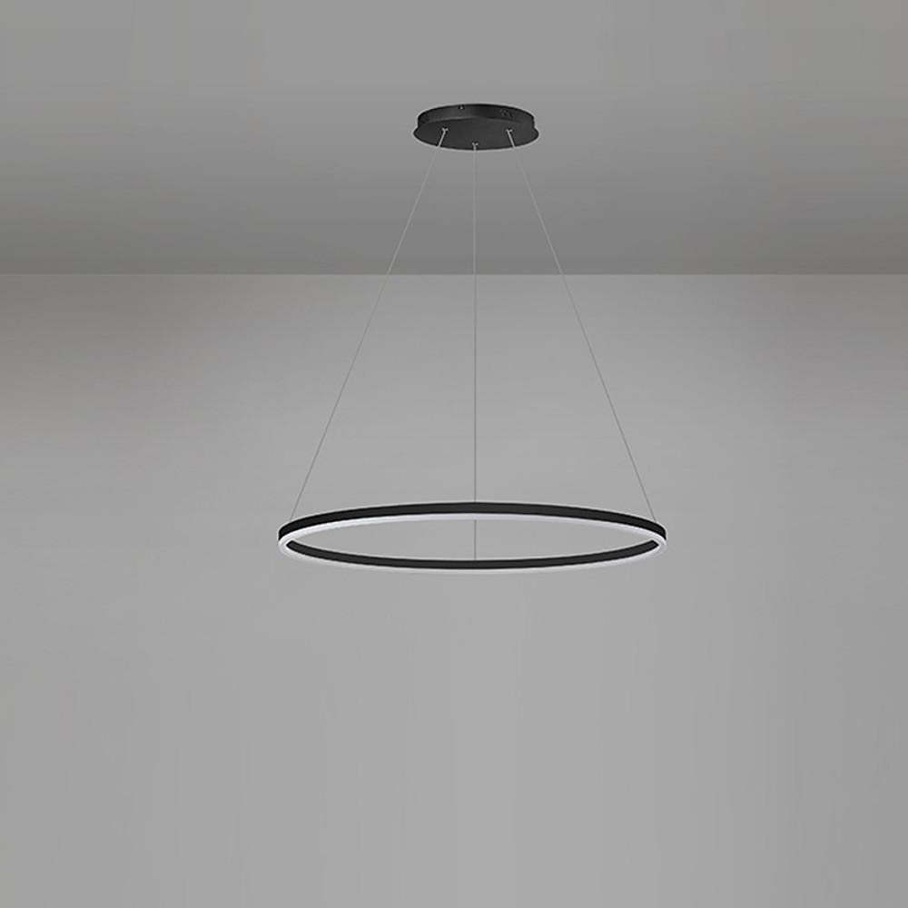 Circle LED Modern Chandelier Pendant Light Hanging Lamp Island Lights-Lighom