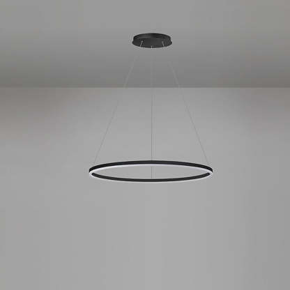 Circle LED Modern Chandelier Pendant Light Hanging Lamp Island Lights-Lighom