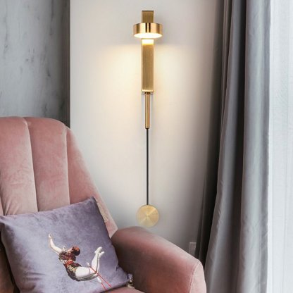 Nordic 180° Rotatable Adjustable LED Rotary Switch Wall Lamp for Bedside Aisle-Lighom