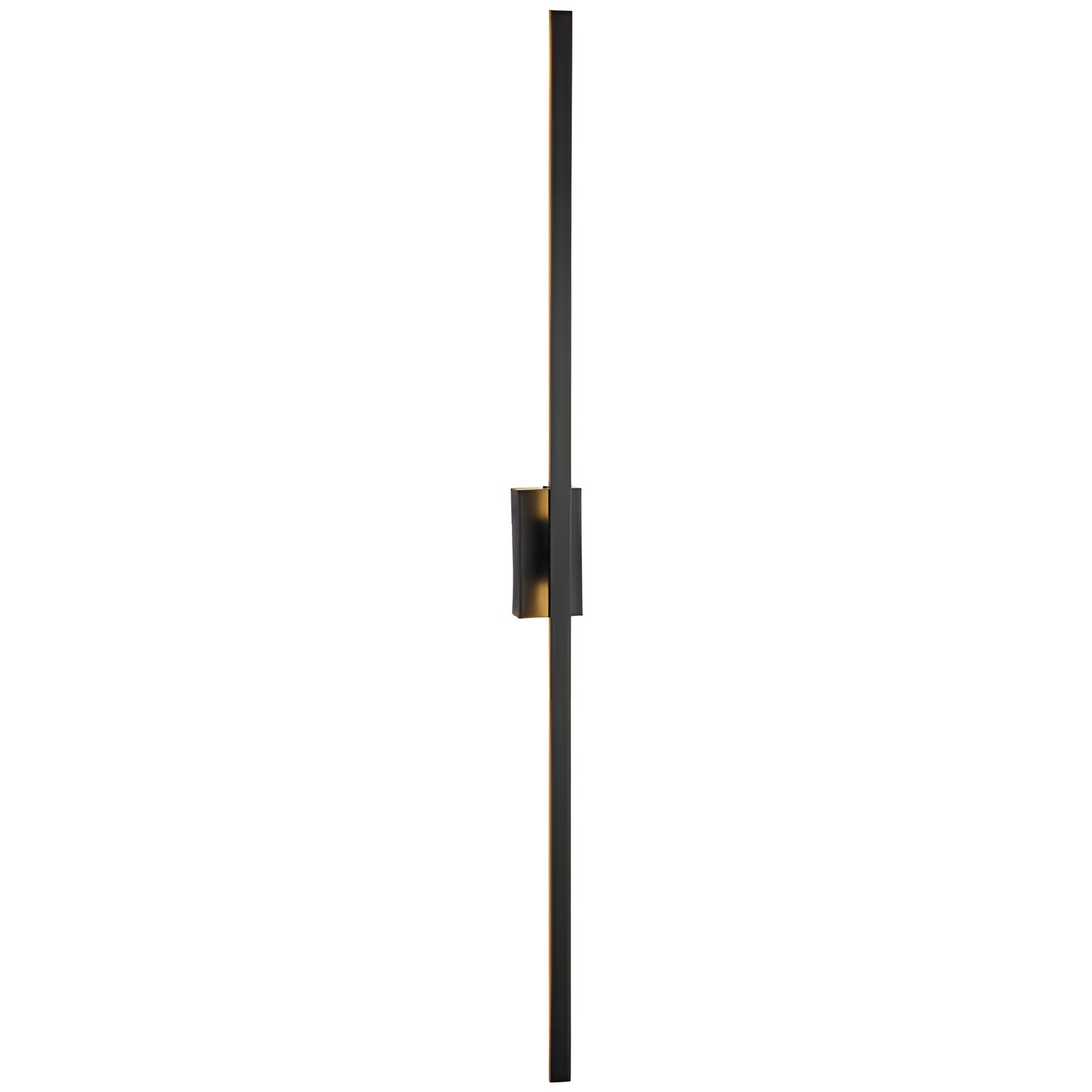 Nordic Black Linear LED Mirror Front Wall Sconce
