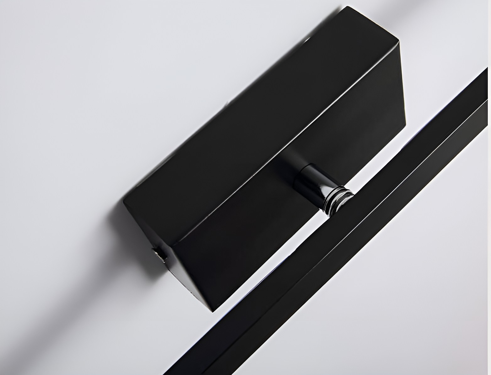 Nordic Black Linear LED Mirror Front Wall Sconce