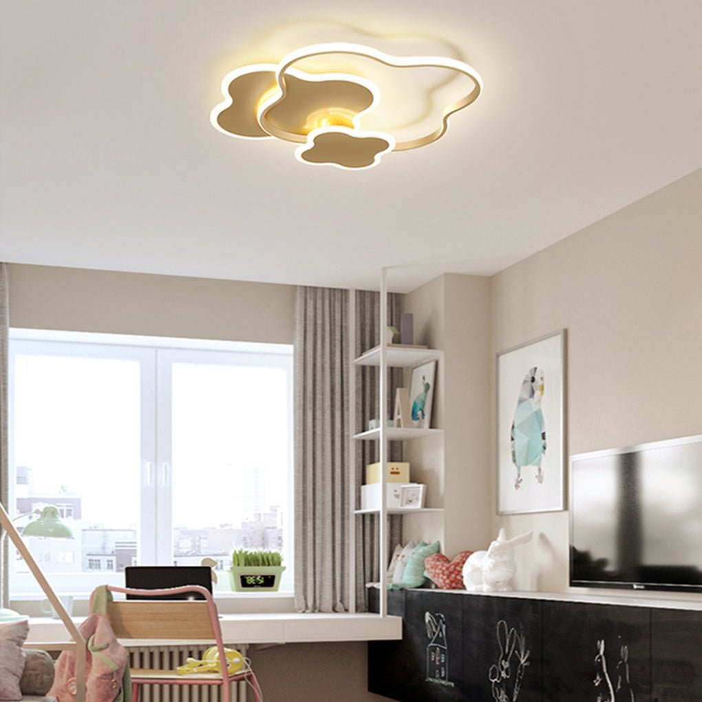 Nordic Creative Cloud Shape Personalized Decorative LED Ceiling Lamp for Kid's Room-Lighom