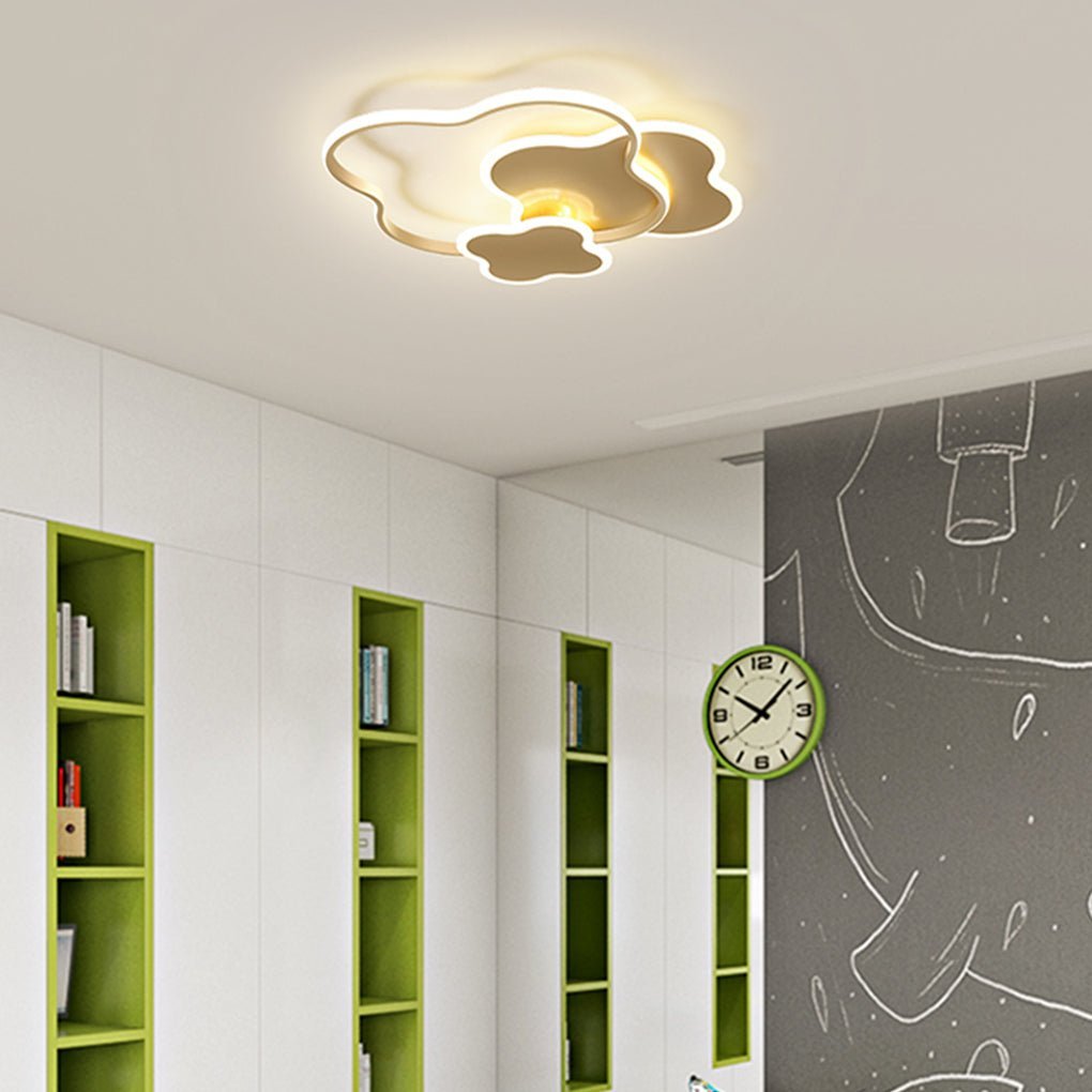 Nordic Creative Cloud Shape Personalized Decorative LED Ceiling Lamp for Kid's Room-Lighom