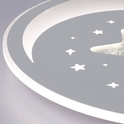 Nordic Creative LED Ultra Thin 3-color Adjustable Ceiling Light with Remote Control-Lighom