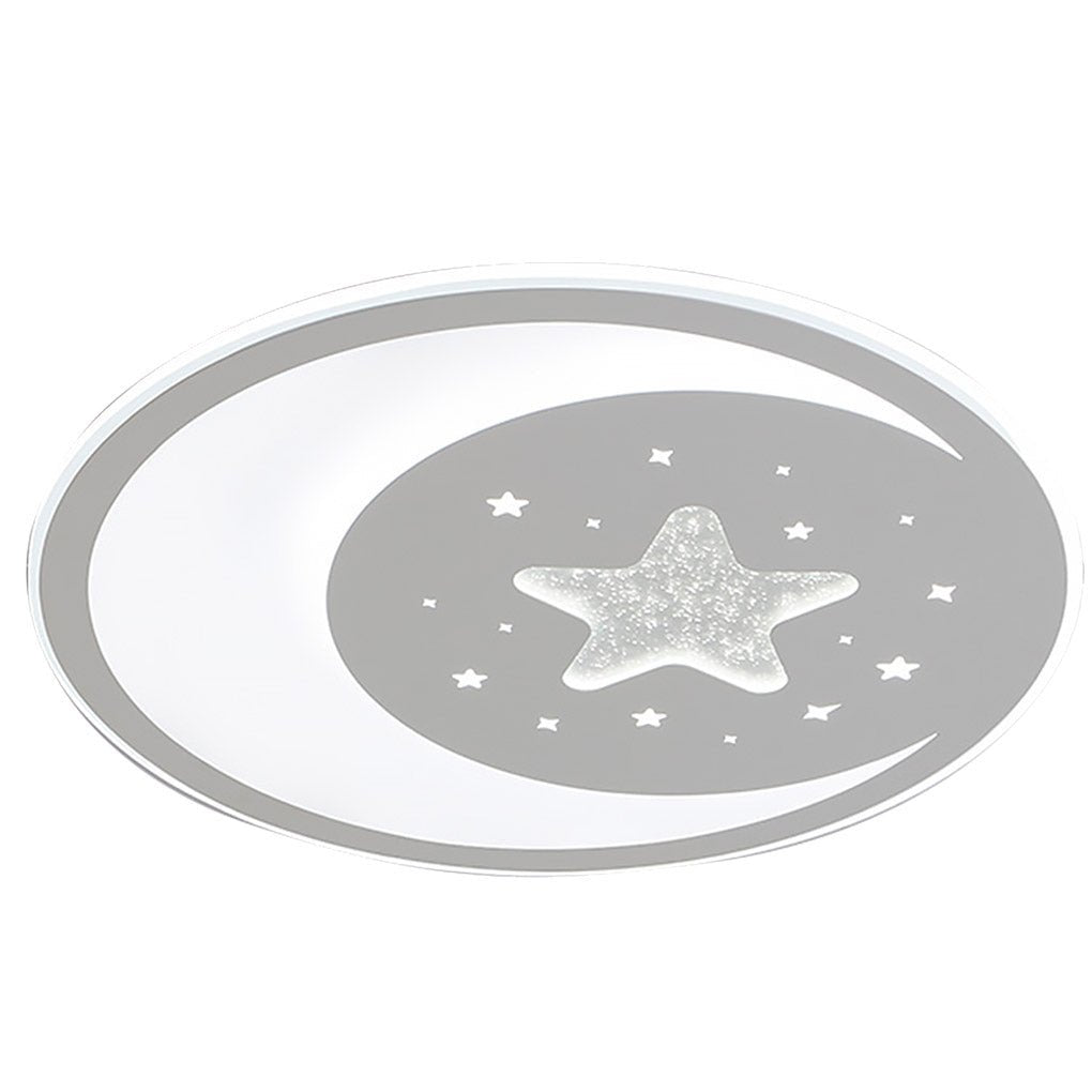 Nordic Creative LED Ultra Thin 3-color Adjustable Ceiling Light with Remote Control-Lighom