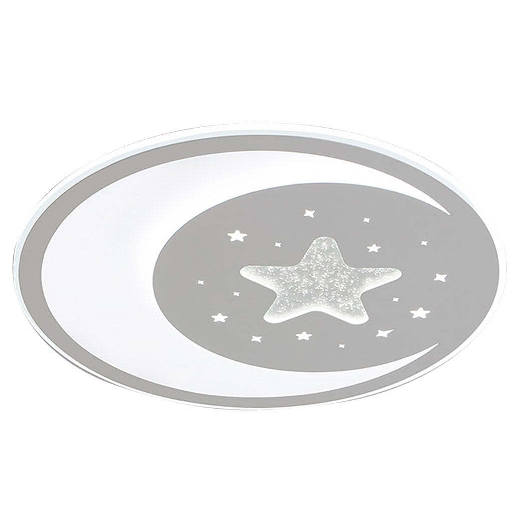 Nordic Creative LED Ultra Thin 3-color Adjustable Ceiling Light with Remote Control-Lighom