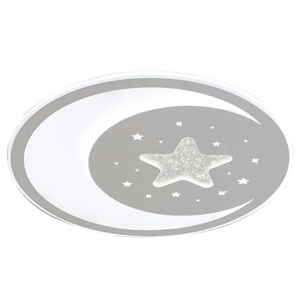 Nordic Creative LED Ultra Thin 3-color Adjustable Ceiling Light with Remote Control-Lighom