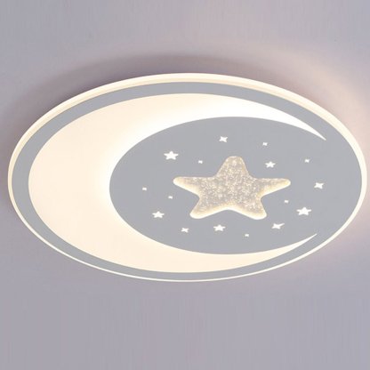 Nordic Creative LED Ultra Thin 3-color Adjustable Ceiling Light with Remote Control-Lighom