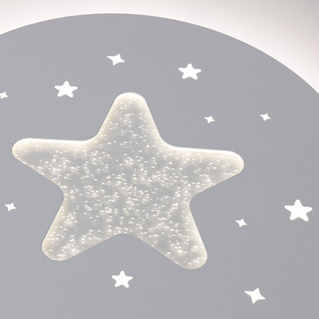 Nordic Creative LED Ultra Thin 3-color Adjustable Ceiling Light with Remote Control-Lighom