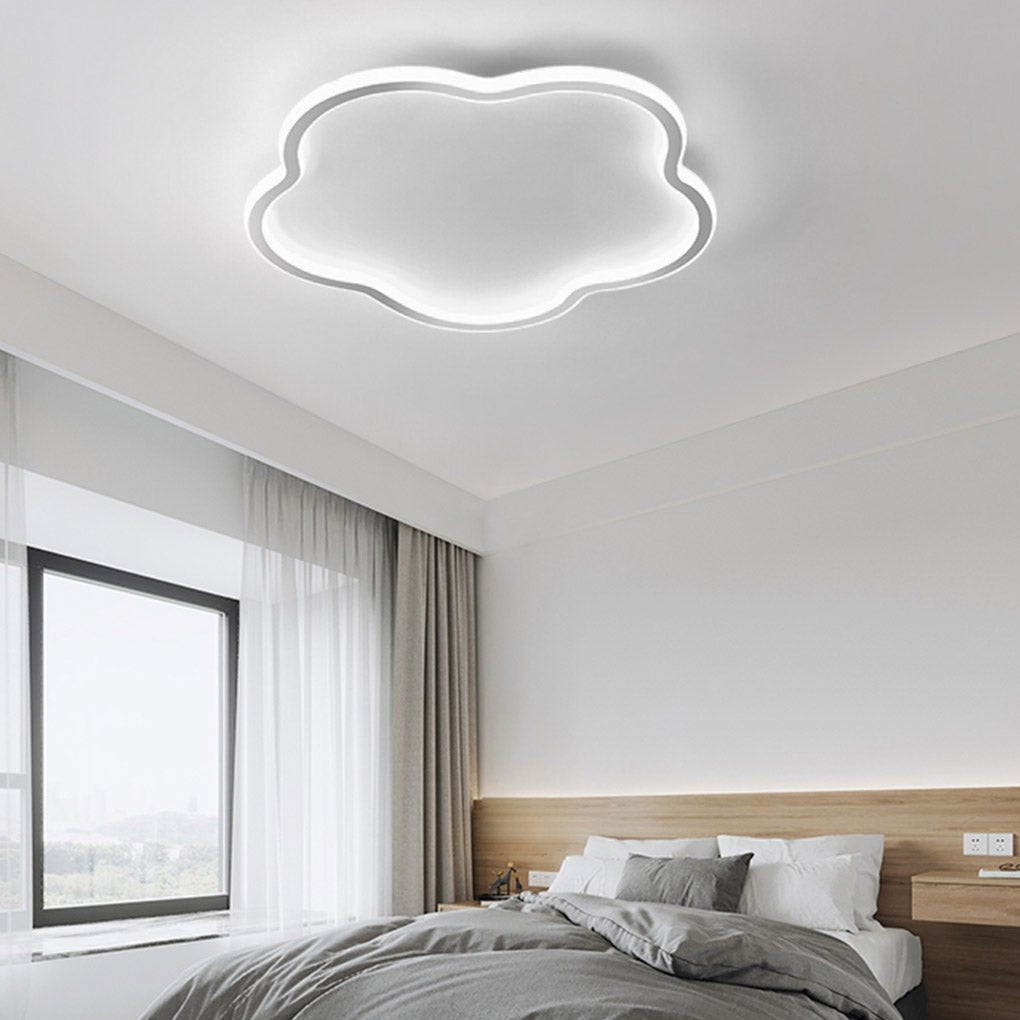 Nordic Ultra-Thin Cloud Three-Color LED Ceiling Lamp