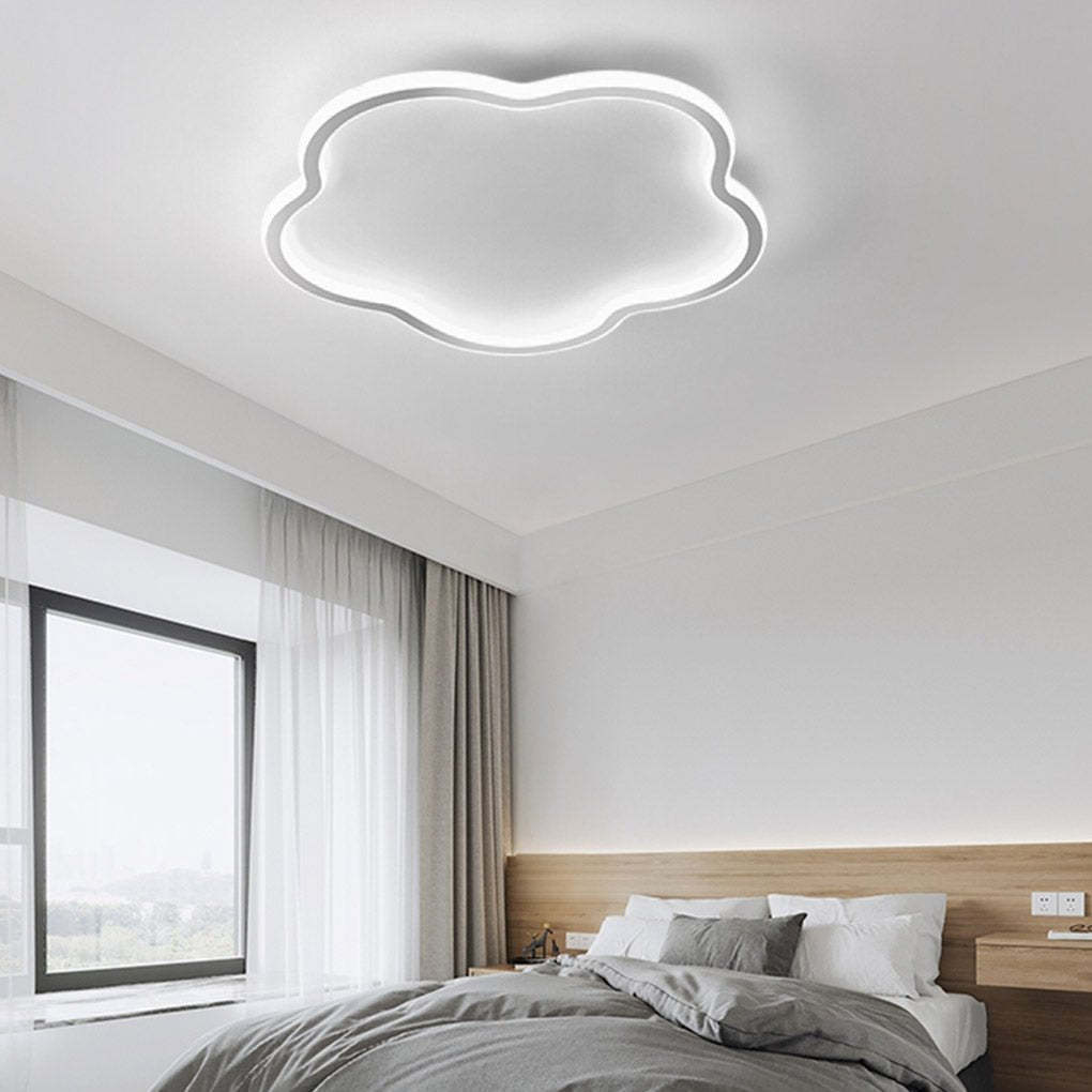 Nordic Ultra-Thin Cloud Three-Color LED Ceiling Lamp