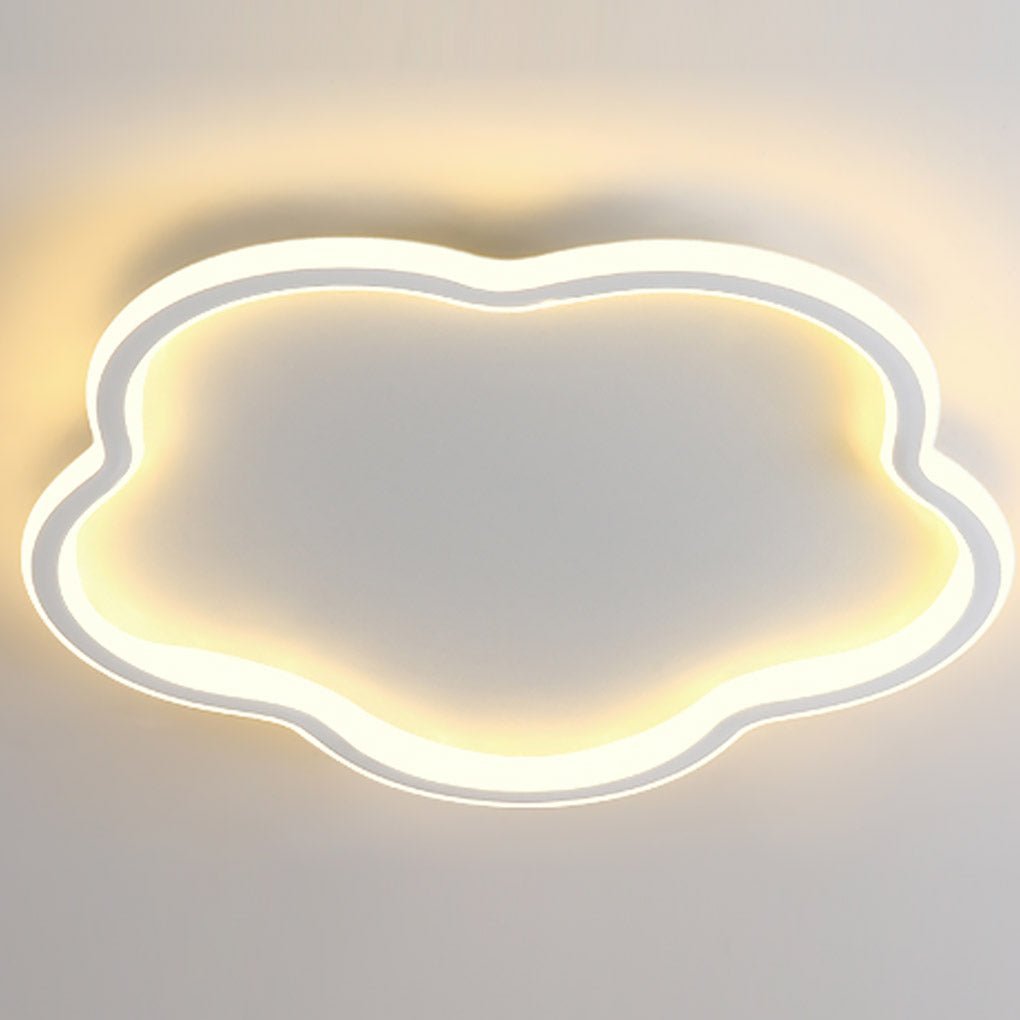 Nordic Ultra-Thin Cloud Three-Color LED Ceiling Lamp