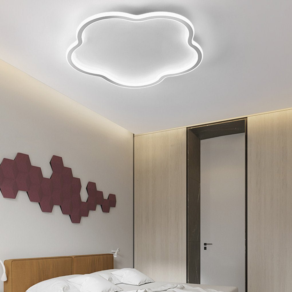 Nordic Ultra-Thin Cloud Three-Color LED Ceiling Lamp