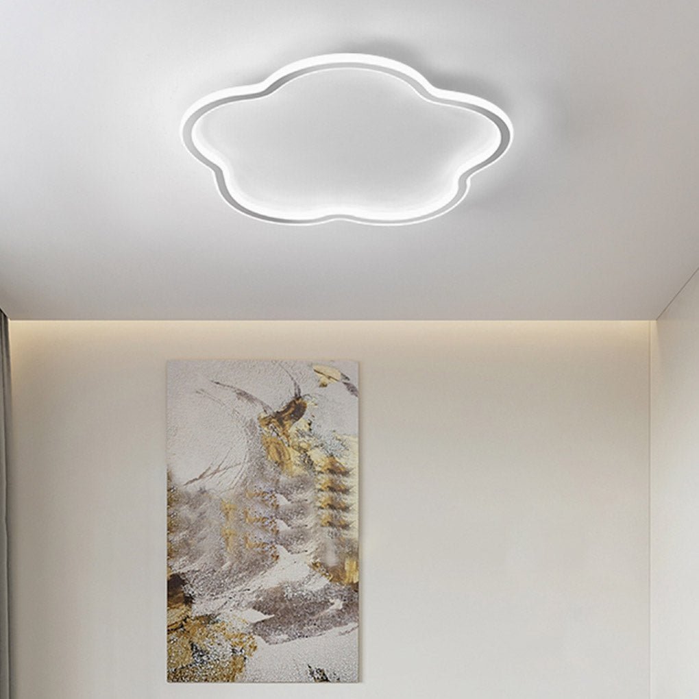 Nordic Ultra-Thin Cloud Three-Color LED Ceiling Lamp