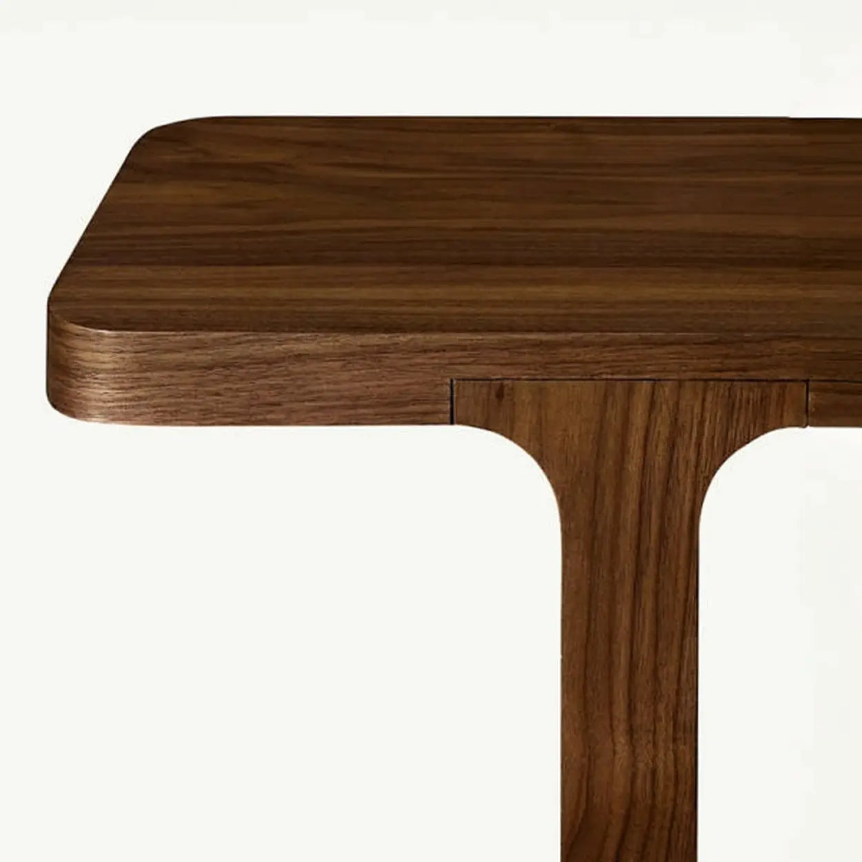Nordic Wood Console Table — Natural