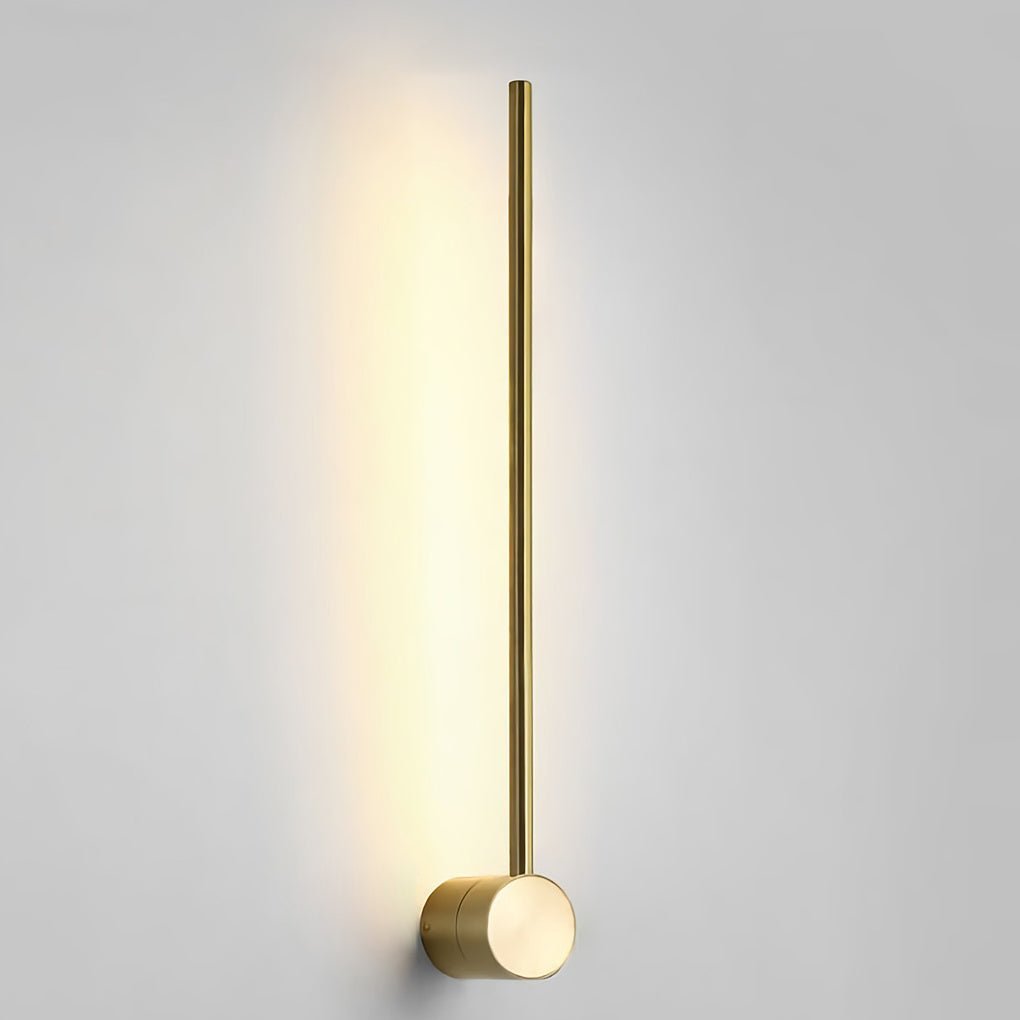 Nordic Linear Ultra-thin Long Strip LED Wall Lamp for Bedside Background Wall-Lighom