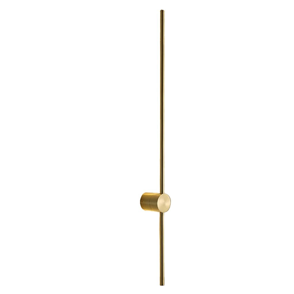Nordic Linear Ultra-thin Long Strip LED Wall Lamp for Bedside Background Wall-Lighom