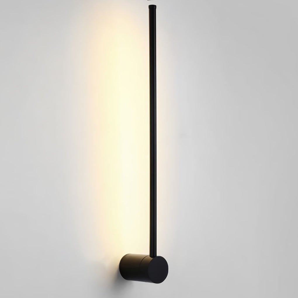 Nordic Linear Ultra-thin Long Strip LED Wall Lamp for Bedside Background Wall-Lighom