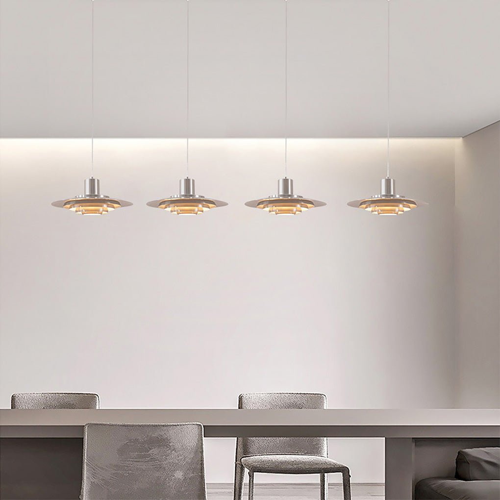 Nordic Minimalist Multi-Layer Decorative Cafe Pendant Light