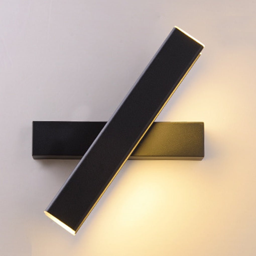 Nordic Minimalist 360° Rotatable LED Wall Lamp for Bedside Corridor Aisle-Lighom